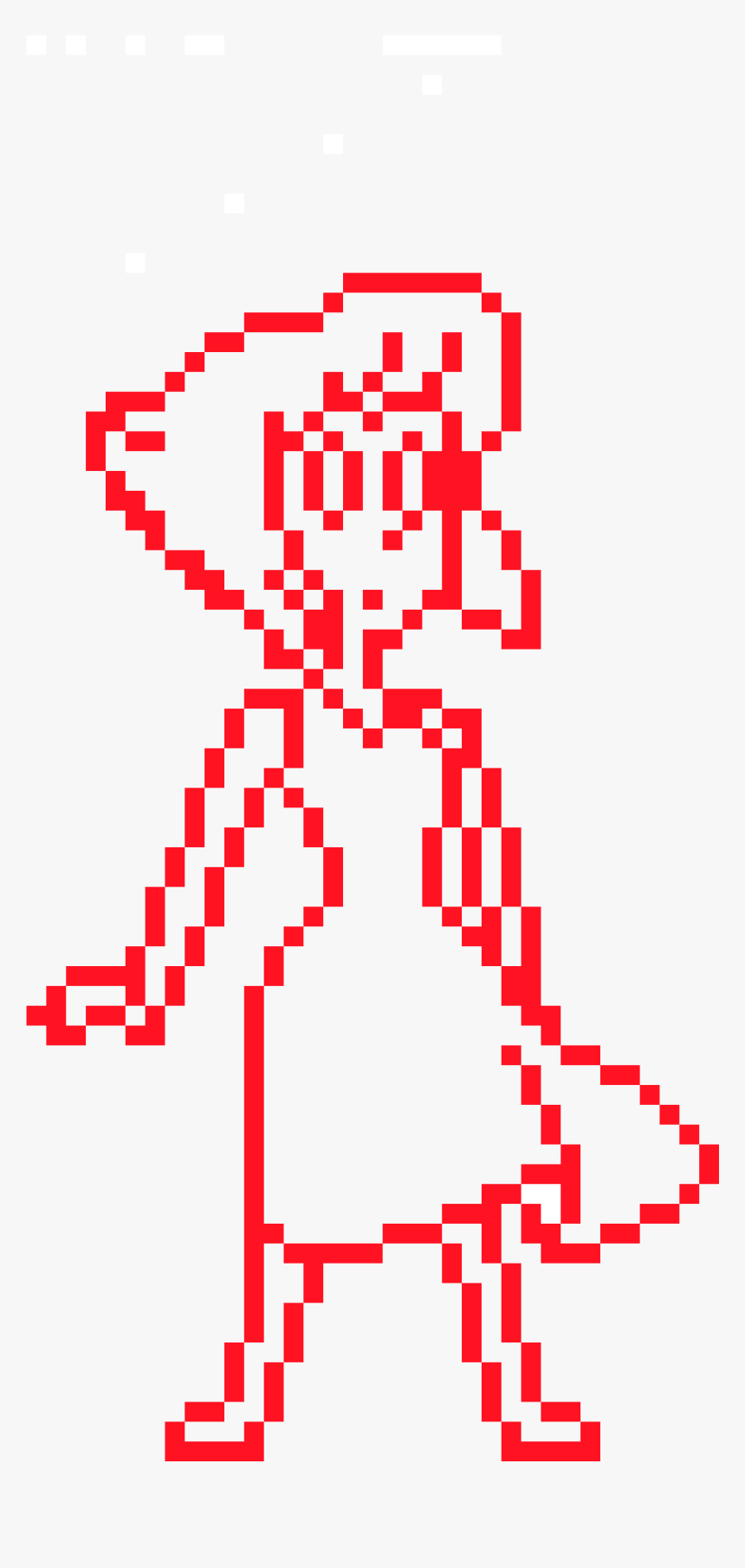 Underswap Papyrus Sprite Grid , Png Download - Art, Transparent Png