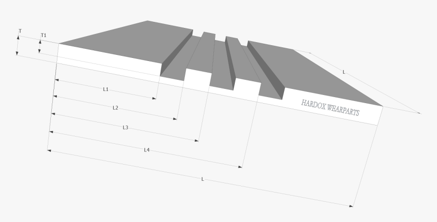 Chain Conveyor Floor Plate In Hardox® Steel - Roof, HD Png Download