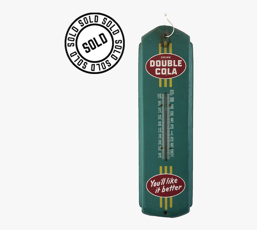 Double Cola Thermometer Cover - Cylinder, HD Png Download