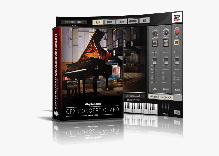 Garritan Cfx Concert Grand V1 - Kurzweil K250, HD Png Download