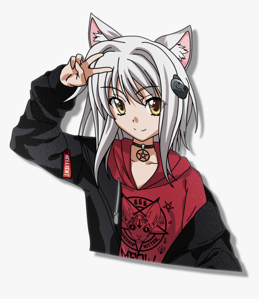 Image Of Black Kraft Koneko - Cartoon, HD Png Download