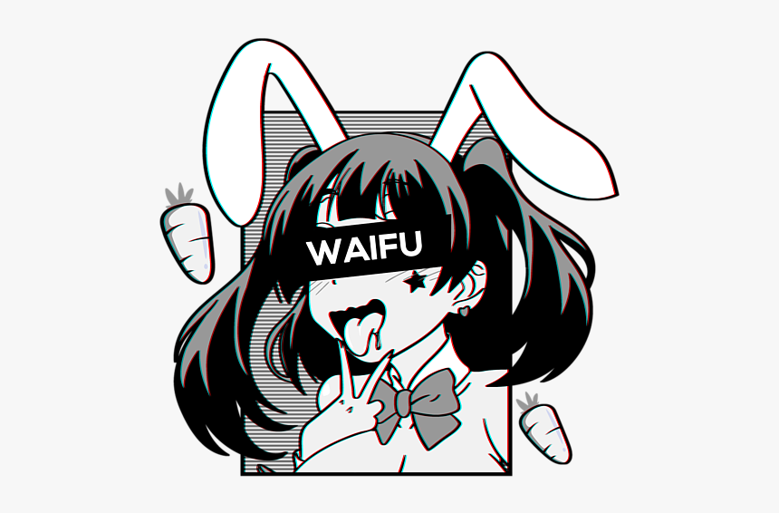 Black And White Hentai Faces, HD Png Download , Transparent Png Image