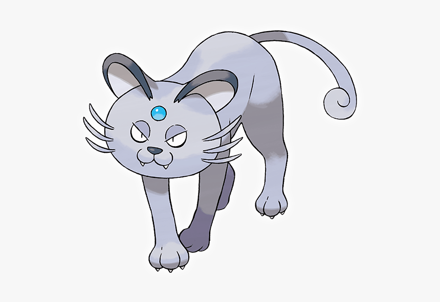 Pokemon Alolan Persian, HD Png Download