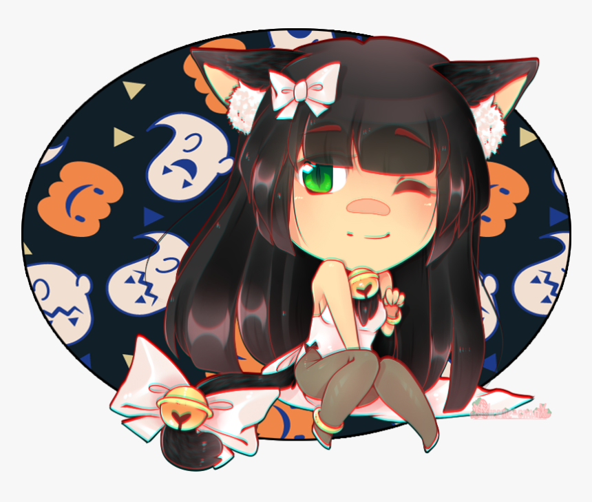 Black Cat Adopt Extra - Cartoon, HD Png Download