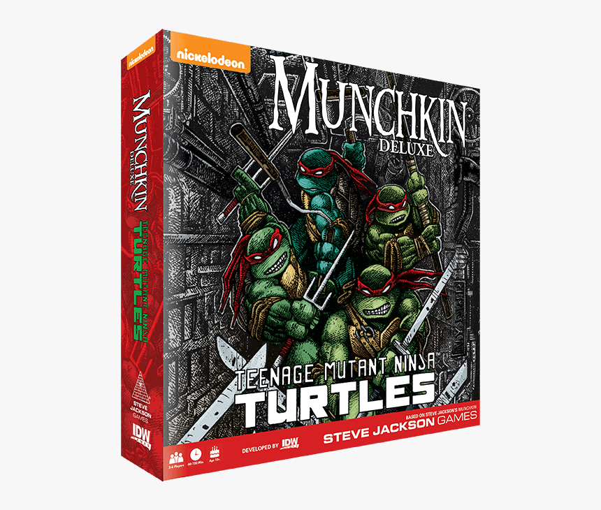 Munchkin Teenage Mutant Ninja Turtles Deluxe, HD Png Download
