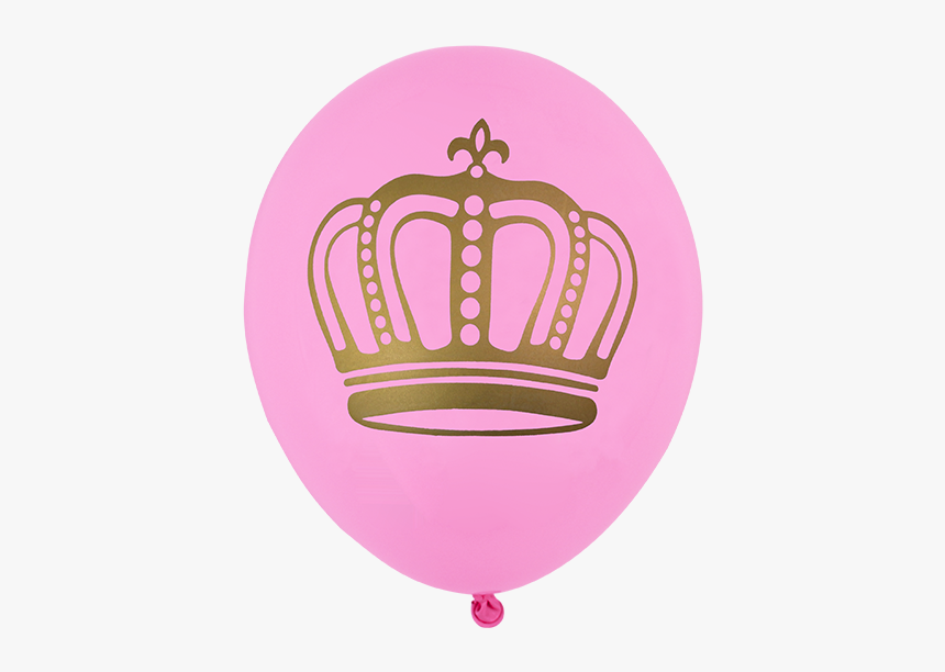 Balão Coroa Rosa - Coroa Png Fundo Rosa, Transparent Png