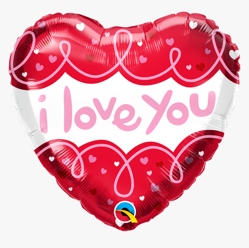 Love You Doodle Loops - Balloon, HD Png Download