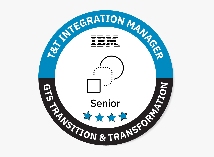 Senior Transition & Transformation Integration Manager - Ibm, HD Png Download
