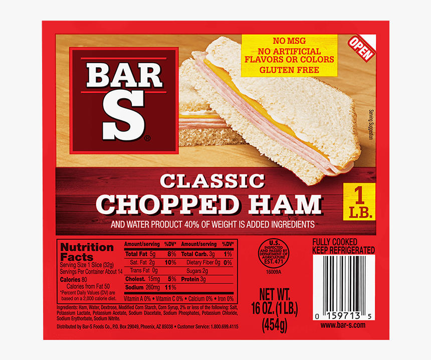 Chopped - Bar S Turkey Bologna, HD Png Download