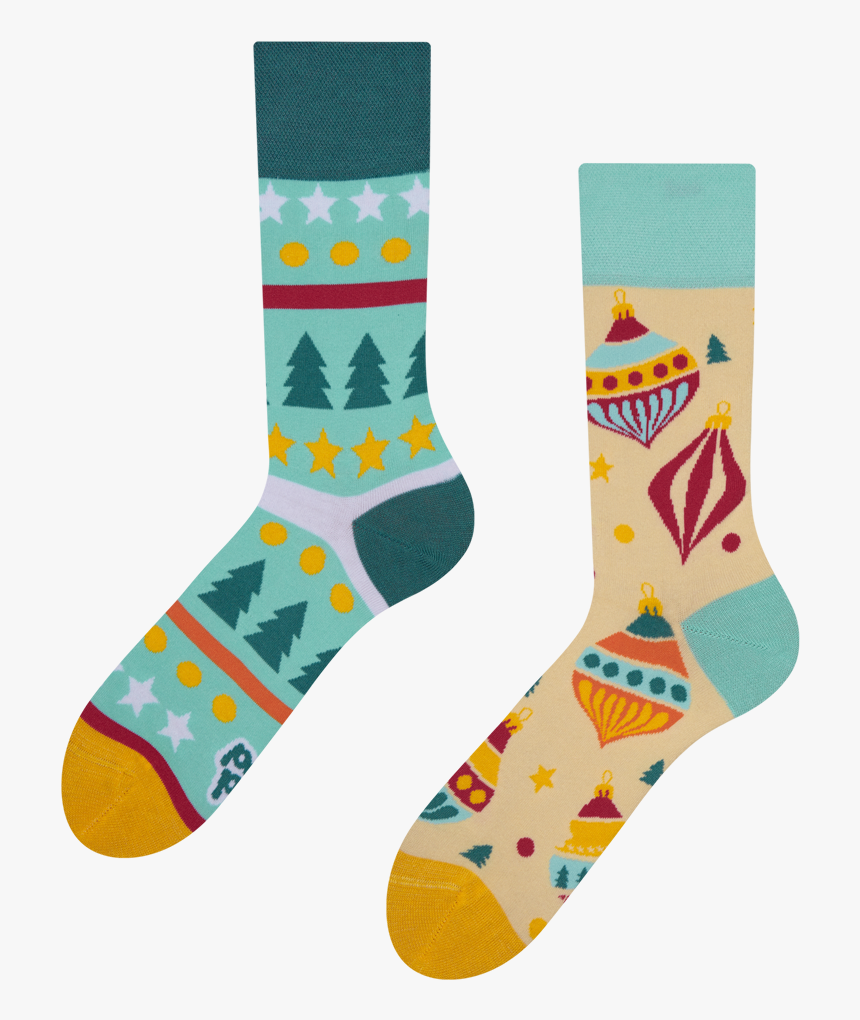 Sale Good Mood Socks Christmas Balls - Sock, HD Png Download