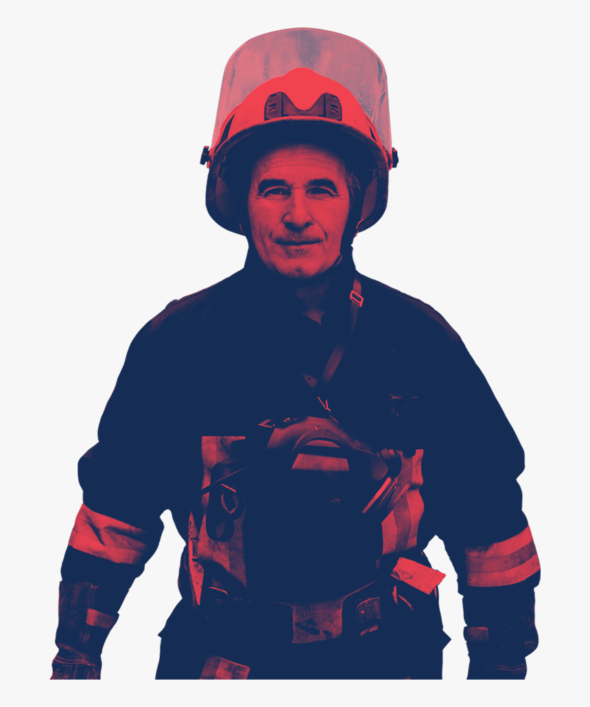 Male Firefighter - Soldier, HD Png Download