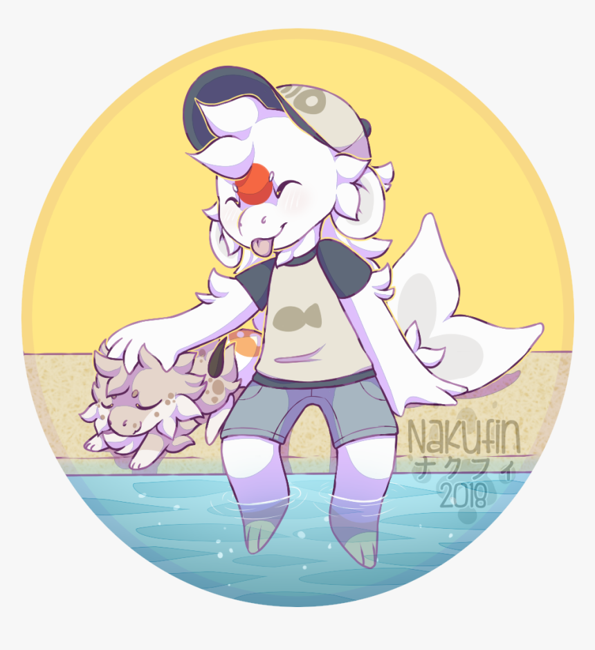 Petting The Eggo - Cartoon, HD Png Download