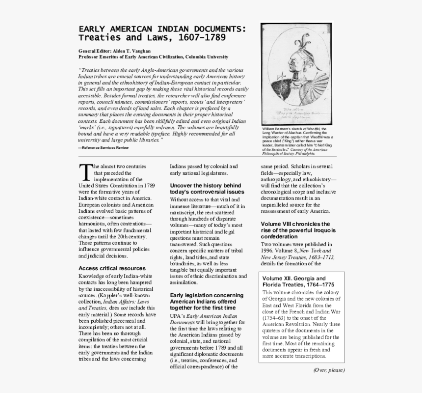 William Bartram, HD Png Download