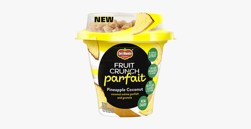 Fruit Crunch Parfait Pineapple Coconut - Del Monte Fruit Crunch Parfait, HD Png Download