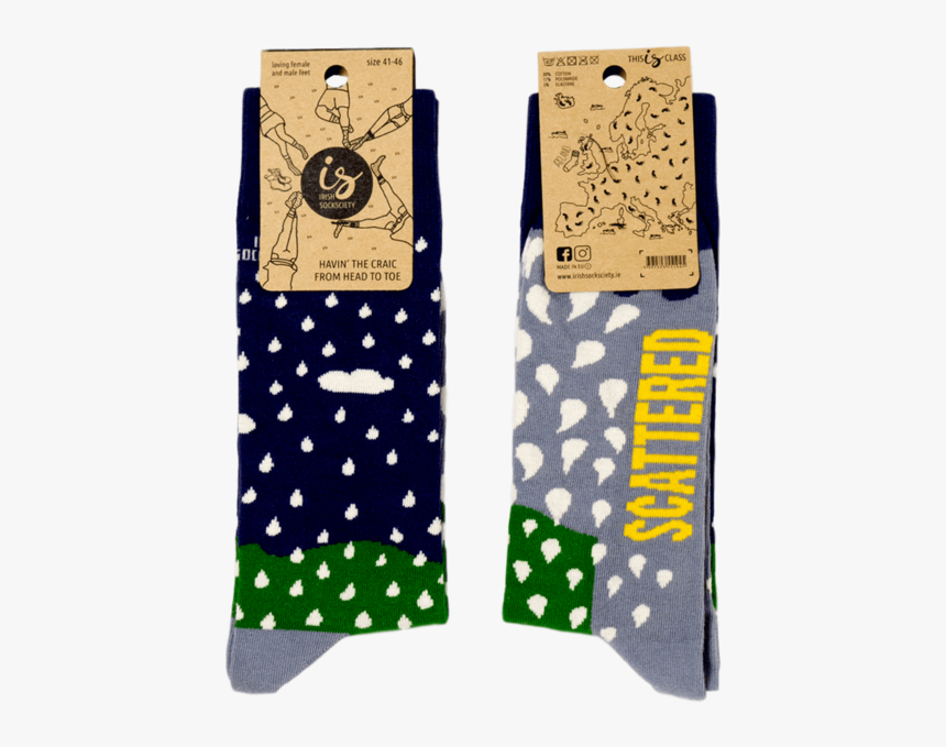 Sunny Spells Irish Socksciety 

 
 Data Rimg Lazy 
 - Polka Dot, HD Png Download