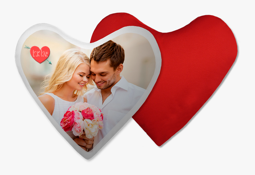 Cojín Corazón - Cojines Con Fotos Corazon, HD Png Download