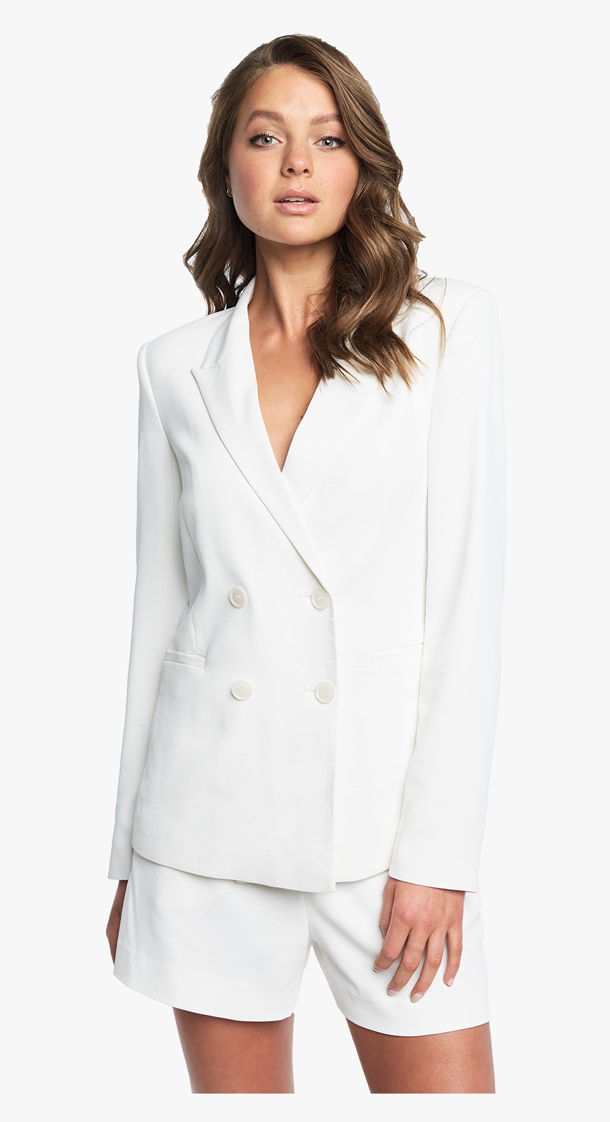 Malibu Blazer In Colour Cloud Dancer, HD Png Download