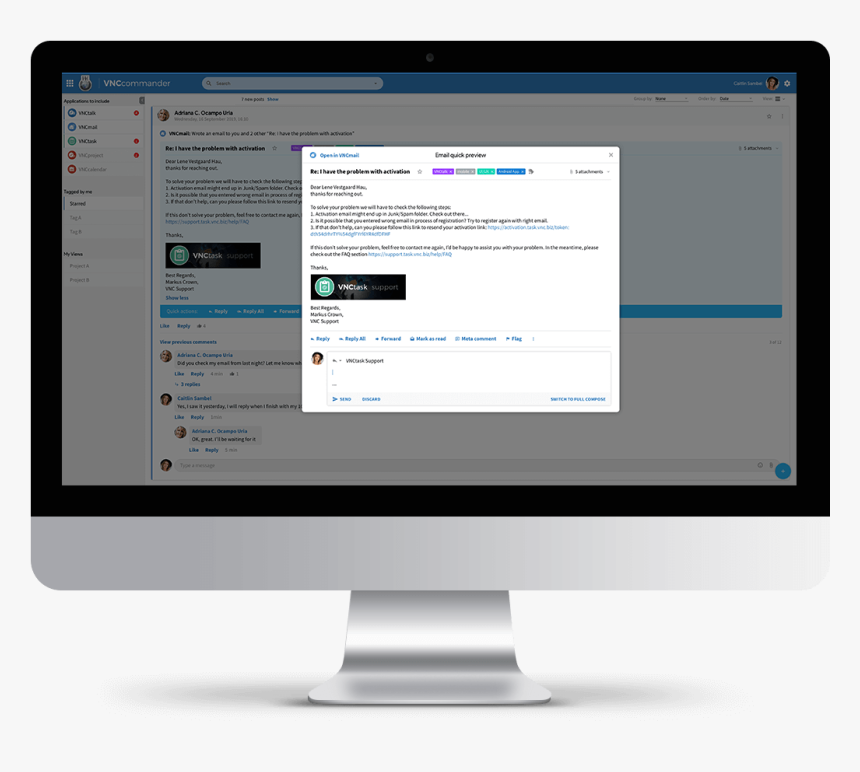 Computer Mockup Png, Transparent Png