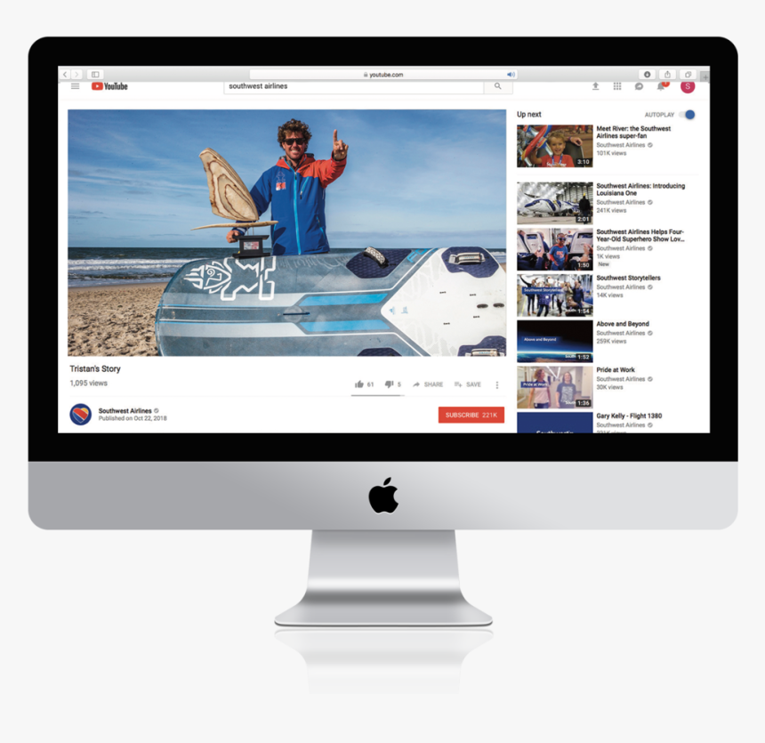 Computer Mockup - Computer Monitor, HD Png Download