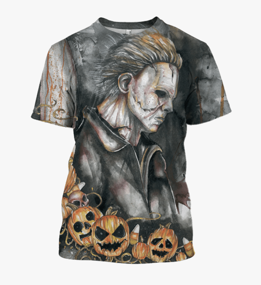 Horror Movie Tshirt - Halloween Twisted Art, HD Png Download