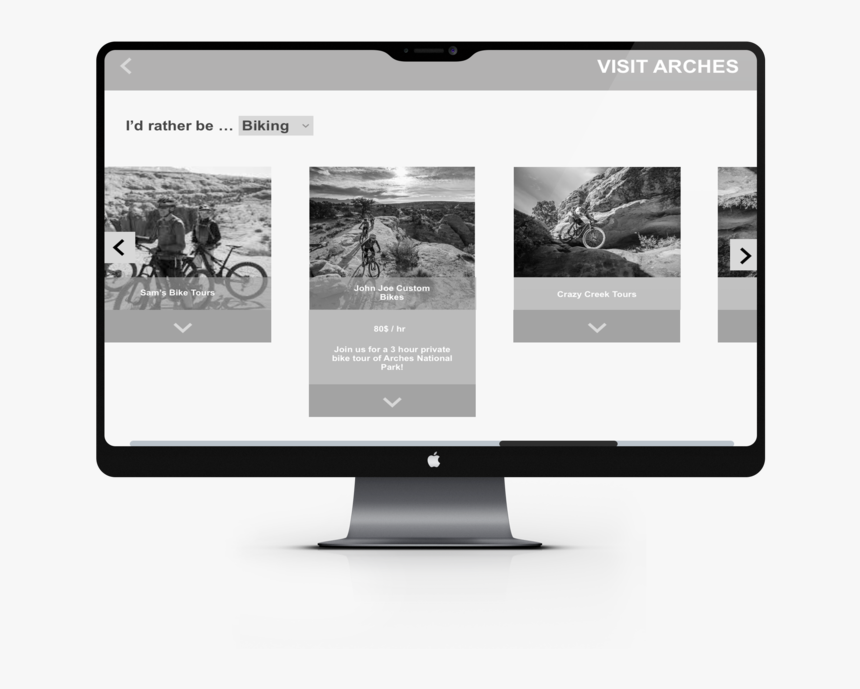 Adventures Imac Mockup - Led-backlit Lcd Display, HD Png Download