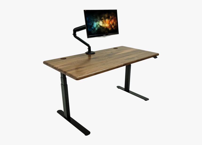 Natural Wood Desk, HD Png Download