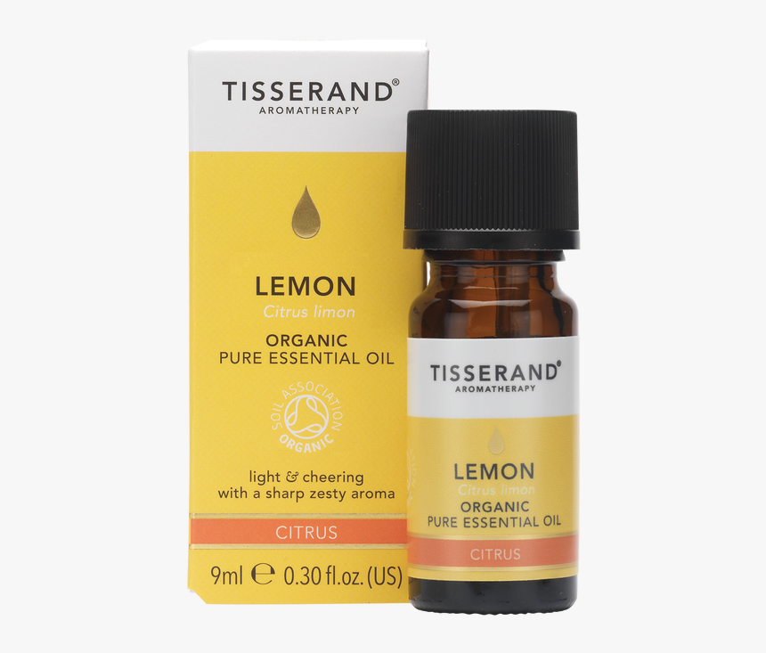Tisserand Aromatherapy Lemon Organic Essential Oil - Essential Oil, HD Png Download