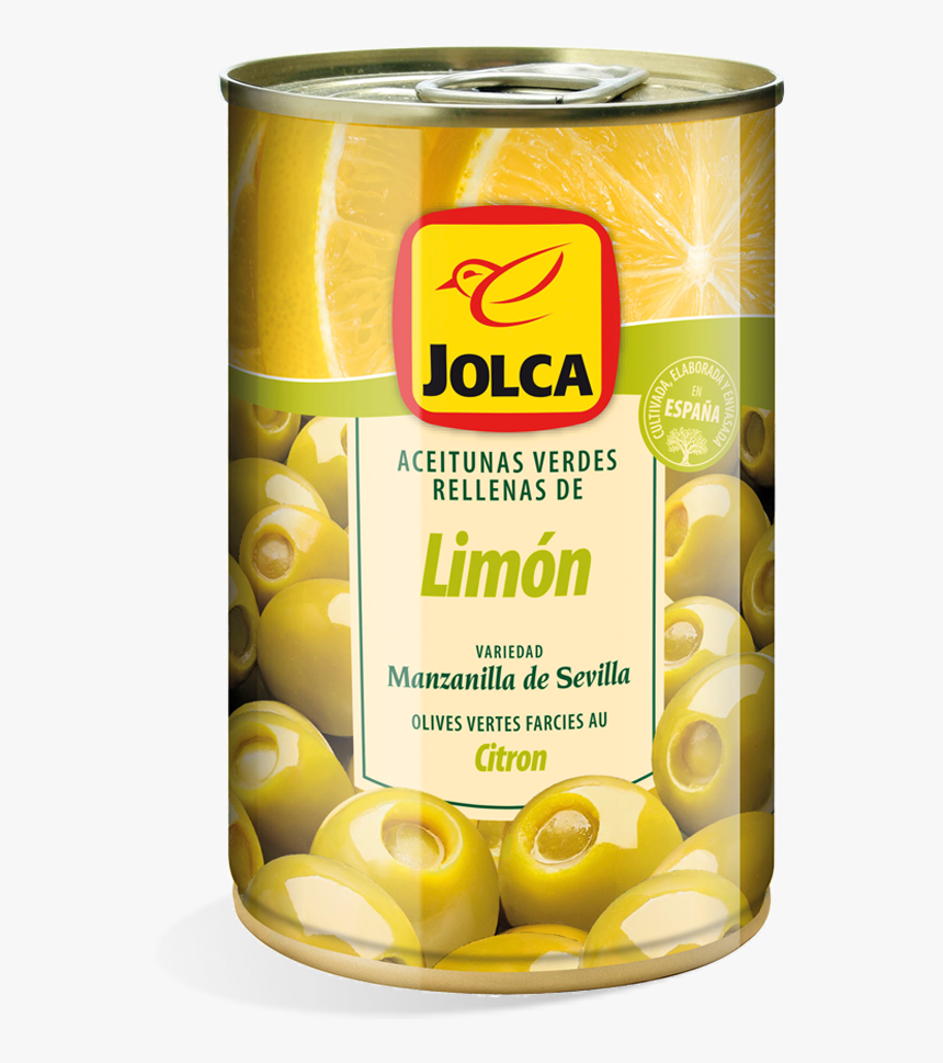 Aceituna Verde Rellena De Limón - Aceitunas Rellenas De Salmon, HD Png Download