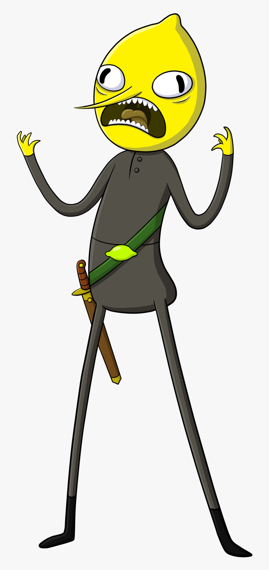 15 Limon Vector Character For Free Download On Mbtskoudsalg - Adventure Time Lemongrab Png, Transparent Png