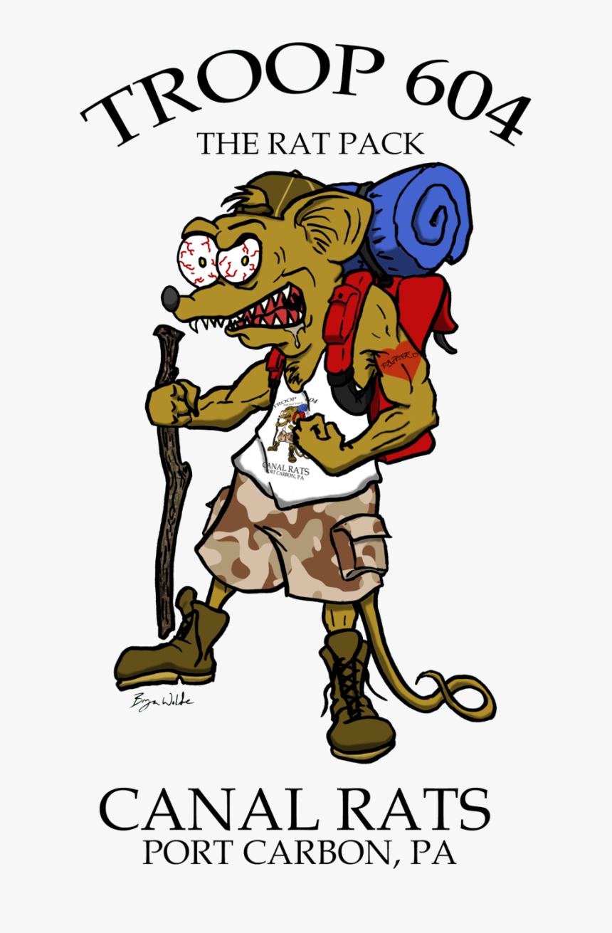 Rat Fink Clipart Black And White - Clip Art, HD Png Download