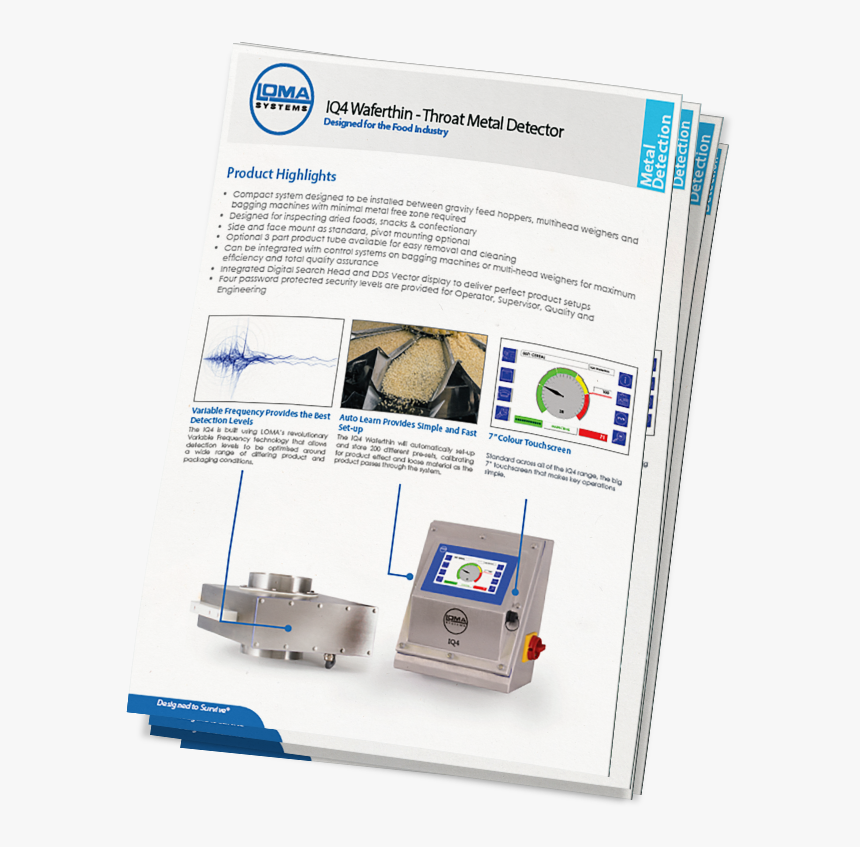 Iq4 Waferthinthroat Metal Detector - Gadget, HD Png Download