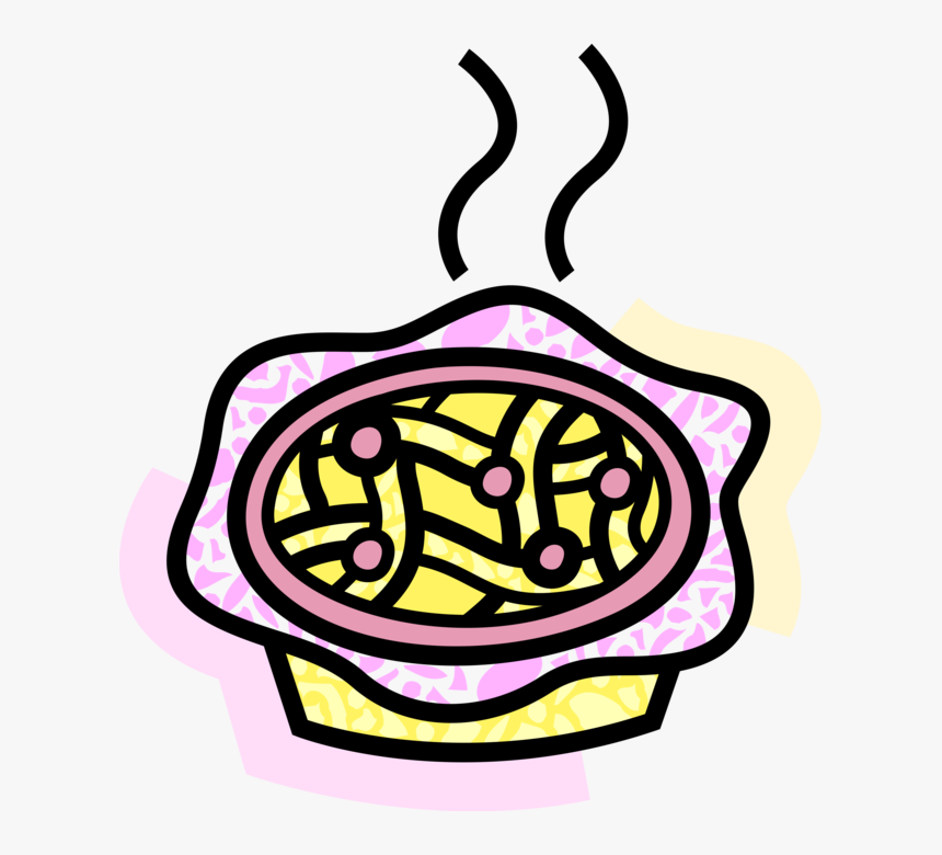 Vector Illustration Of Italian Cuisine Spaghetti Flour, HD Png Download