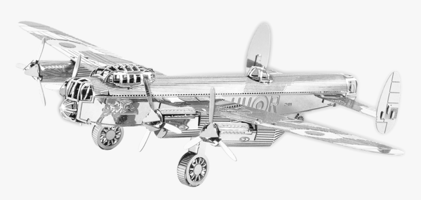Metal Earth Vehicles Avri Lancaster Bomber - Metal Earth Landcaster Bomber, HD Png Download