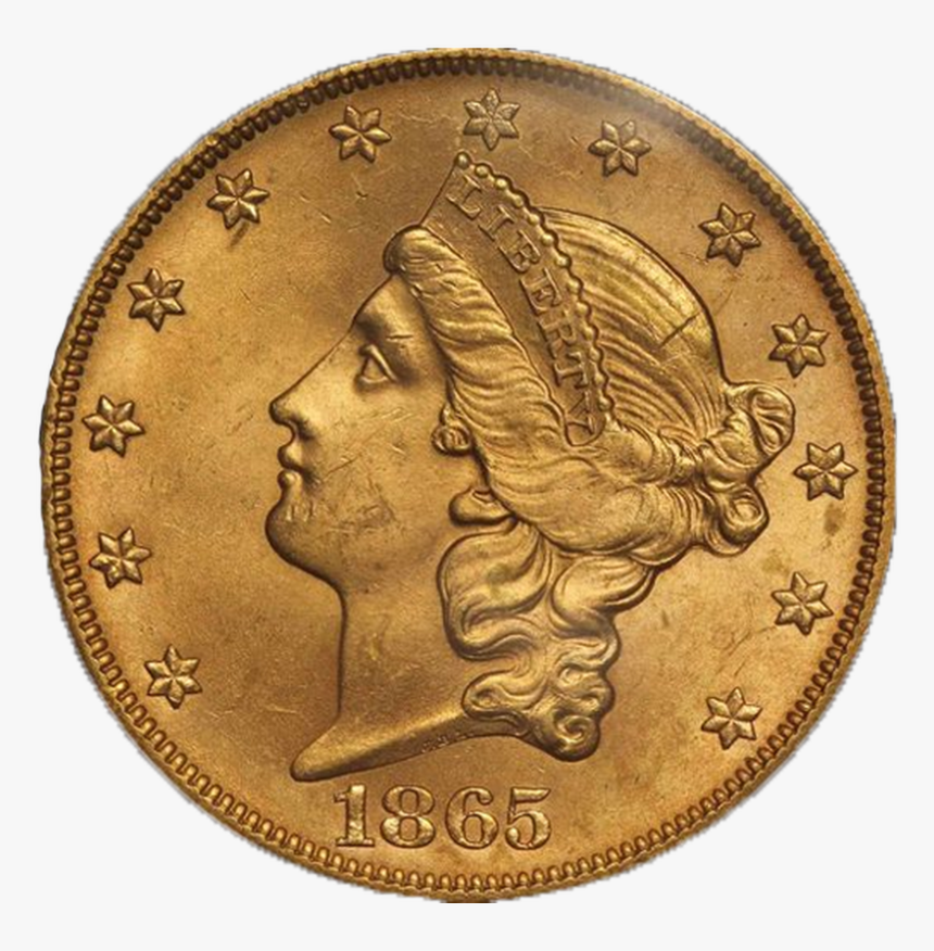 The Brother Jonathan And The 1865-s Twenty Dollar Gold - Cash, HD Png Download