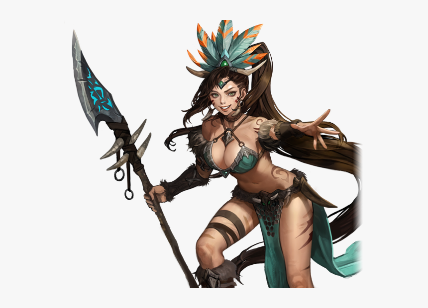 League Of Angels Amazon, HD Png Download