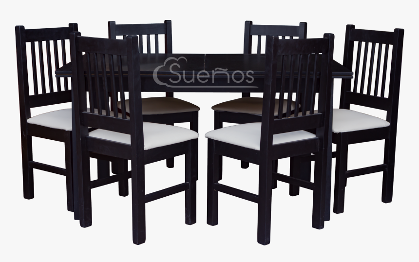Juego De Comedor Trampa Tapizado - Kitchen & Dining Room Table, HD Png Download