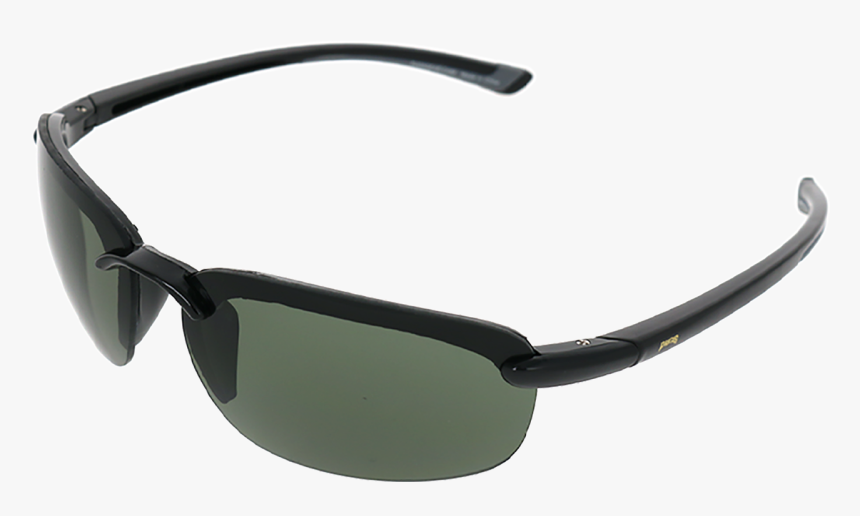 Shiny Black Frame G15 Lens - Sunglasses, HD Png Download