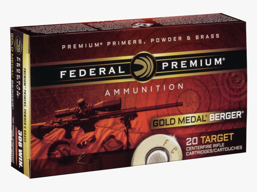 Federal Gm65crdbh130 Premium Gold Medal - Federal Gold Medal Berger, HD Png Download