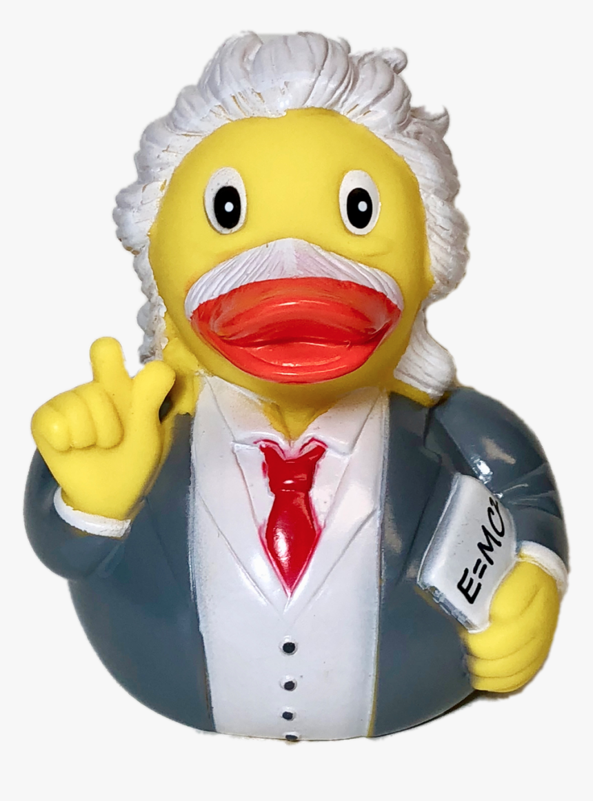 Albert Einstein Rubber Duck, HD Png Download