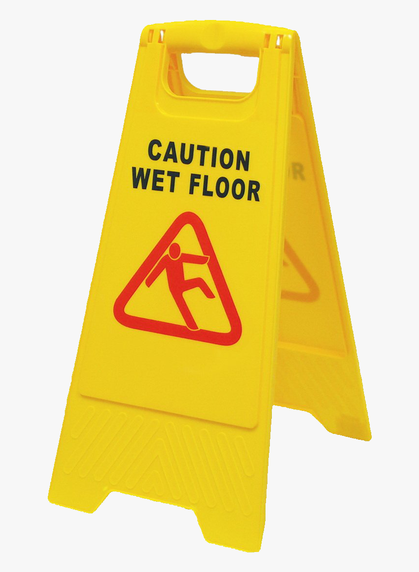Caution Wet Floor Png, Transparent Png