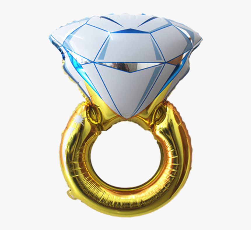 Huge Engagement Ring Balloon Canada Bachelorette 
 - Items Engagement Decorations, HD Png Download
