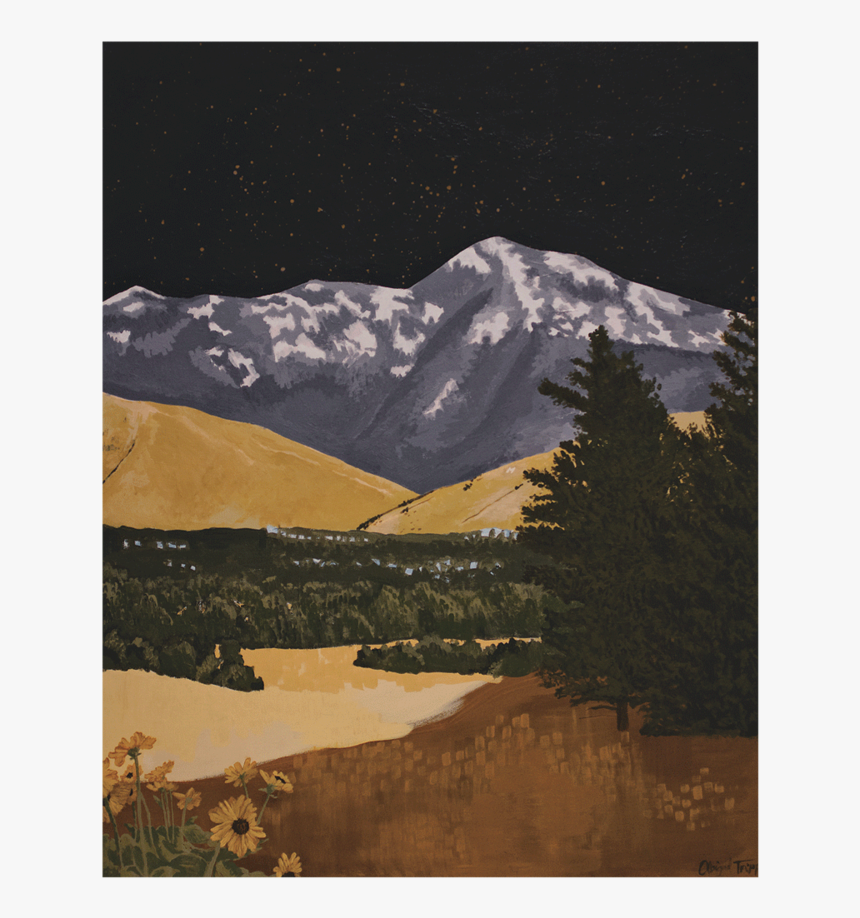 Art Print Missoula Montana Mountains Mtjumbo 5 - Summit, HD Png Download
