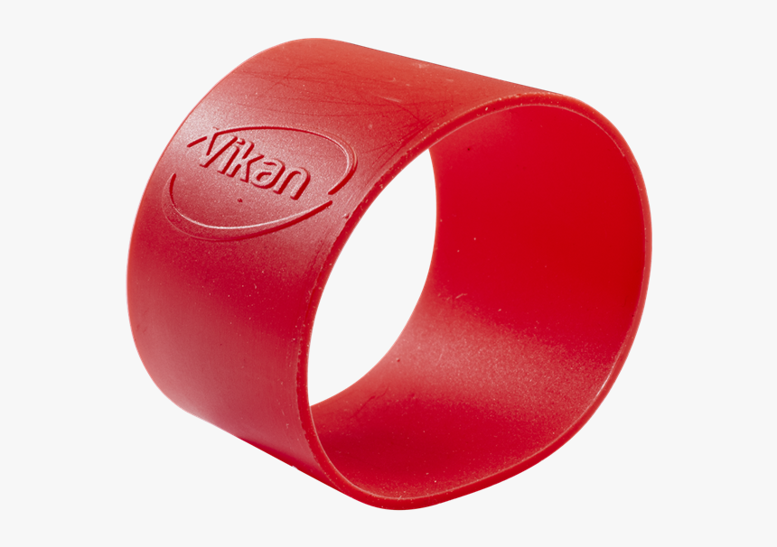 Vikan Hygiene Rubber Band, Red, 40 Mm, Secundary Colour - Bangle, HD Png Download