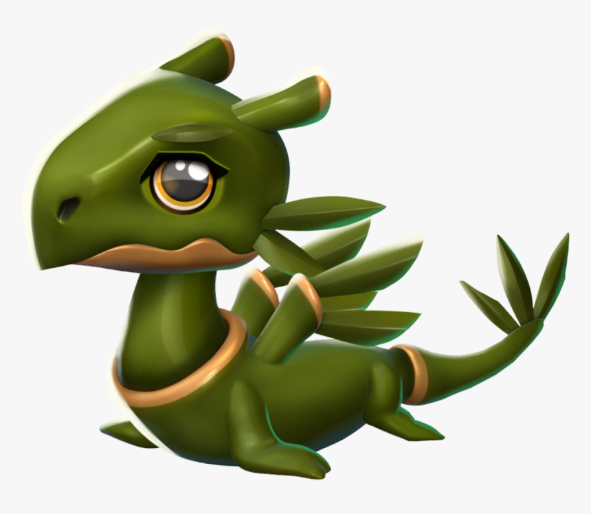 Bamboo Dragon Baby - Dragon Mania, HD Png Download