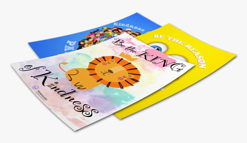 Kindness Poster Mockup - Paper, HD Png Download