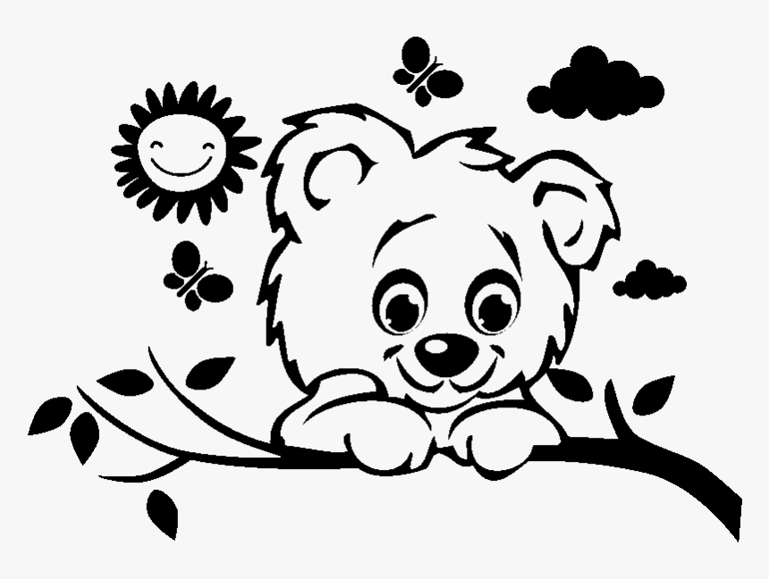 Sketch Drawings Of Teddy Bears, HD Png Download