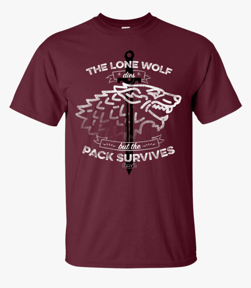 The Lone Wolf T-shirt - T-shirt, HD Png Download