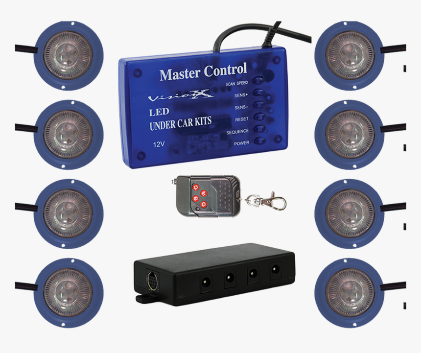 Vision X Led Strobe And Rock Light Tantrum Kit Blue - Grey Instagram Highlight Covers, HD Png Download