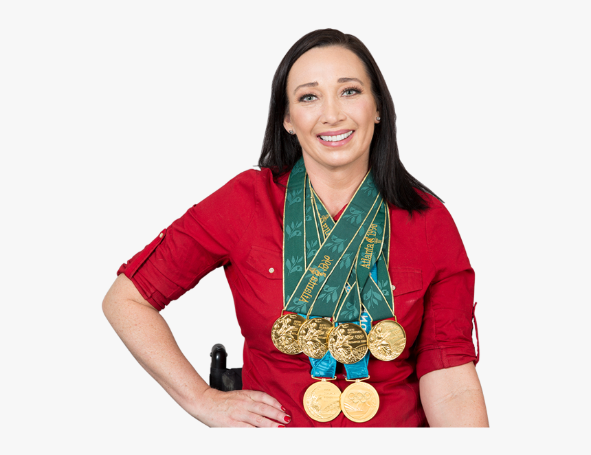 Amy Van Dyken - Amy Van Dyken Gold Medal, HD Png Download