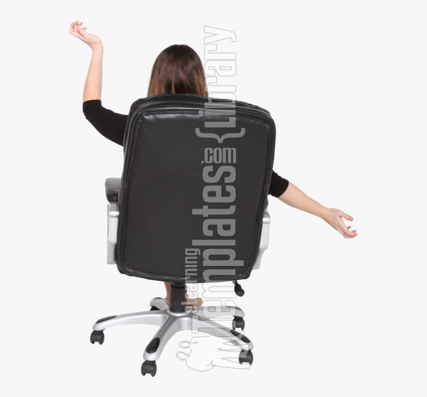 Arms Folded, Rear View, Back, Sitting, Seated, Image - 10th Amendment, HD Png Download